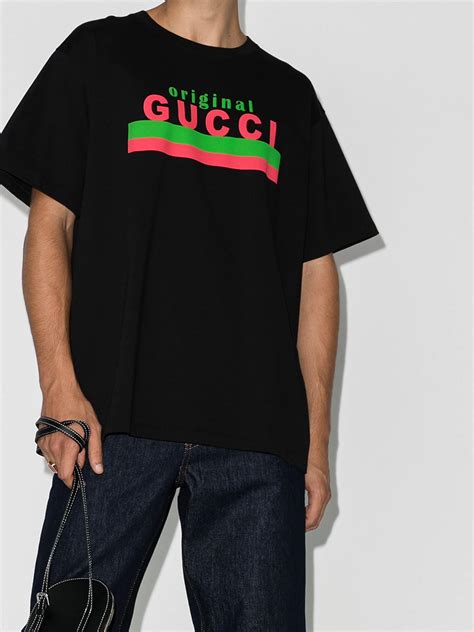 gucci graphic tee men|t shirt gucci original.